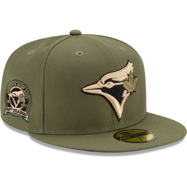New Era 59Fifty Fitted Cap - Toronto Blue Jays olive