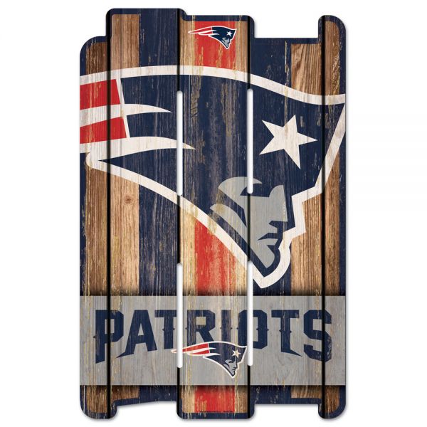 Wincraft PLANK Holzschild Wood Sign - New England Patriots