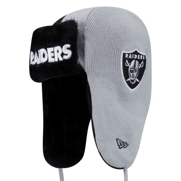 New Era Wintermütze FESTIVE TRAPPER - Las Vegas Raiders
