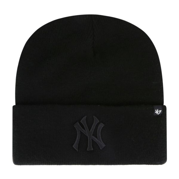 47 Brand Beanie Wintermütze - HAYMAKER NY Yankees schwarz