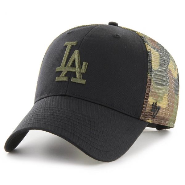 47 Brand Trucker Cap - SWITCH MLB LA Dodgers schwarz camo