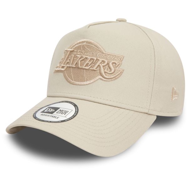 New Era A-Frame Trucker Cap - Los Angeles Lakers stone beige