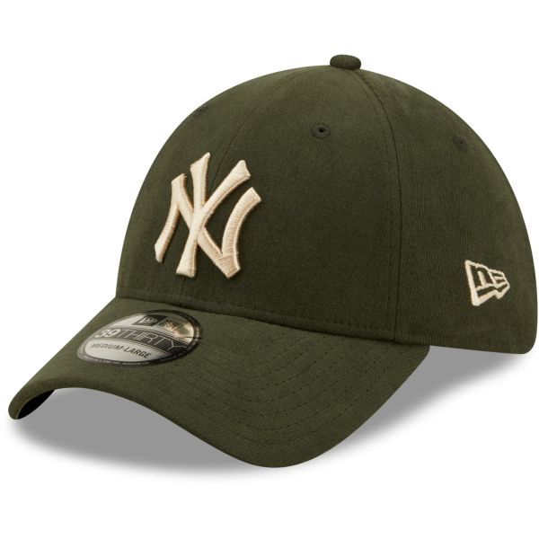 New Era 39Thirty Stretch Cap - New York Yankees oliv