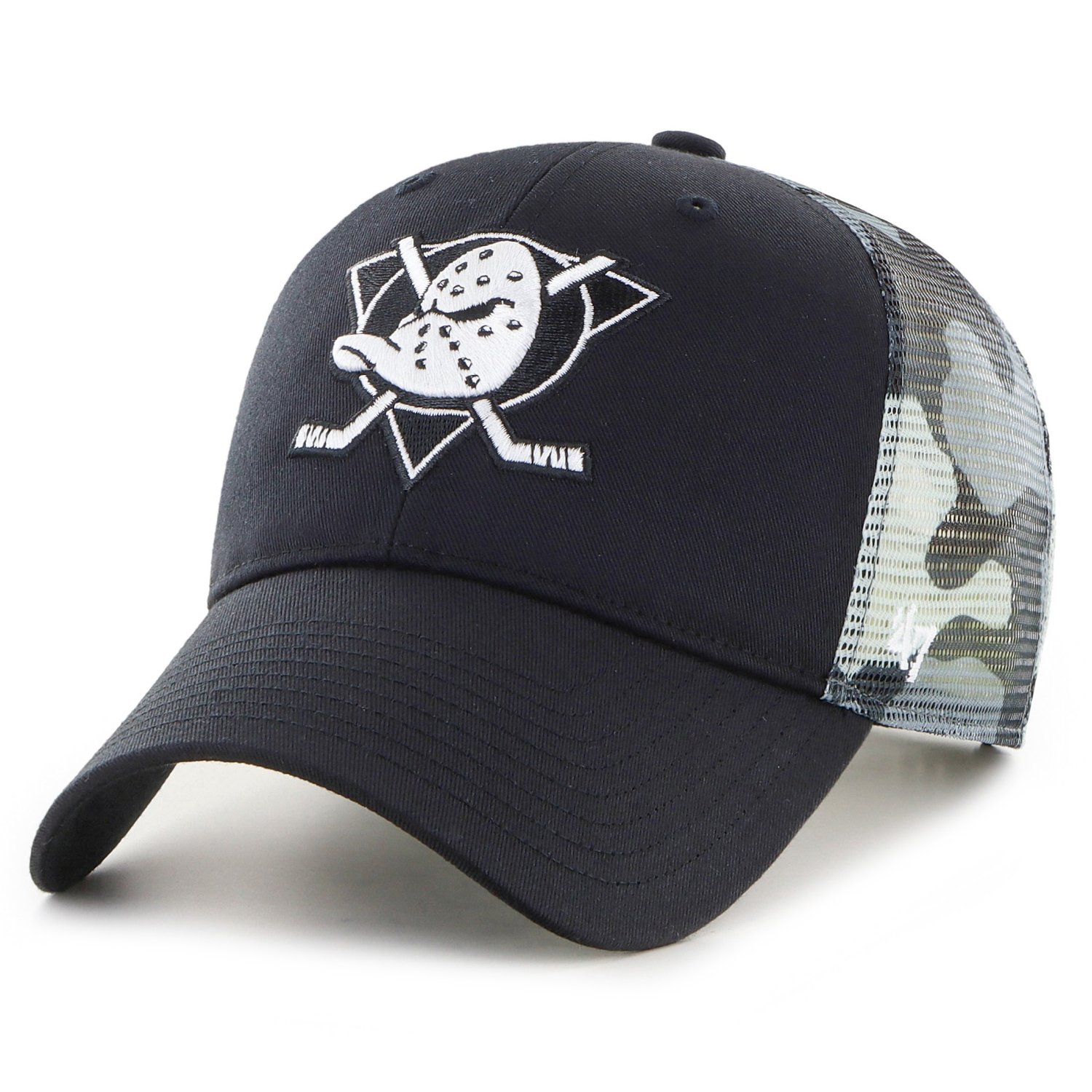 47 Brand Trucker Cap SWITCH MVP Anaheim Ducks dark camo Trucker