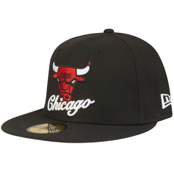 New Era 59Fifty Fitted Cap - DUAL LOGO Chicago Bulls