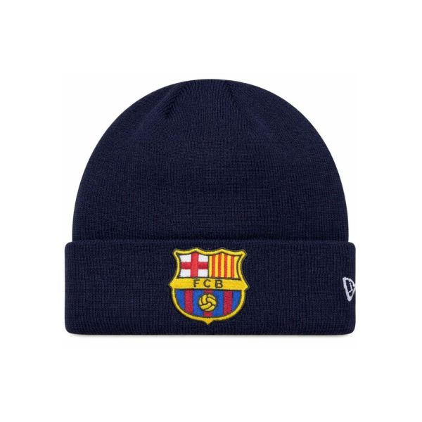 New Era Kinder Wintermütze - CUFF FC Barcelona navy
