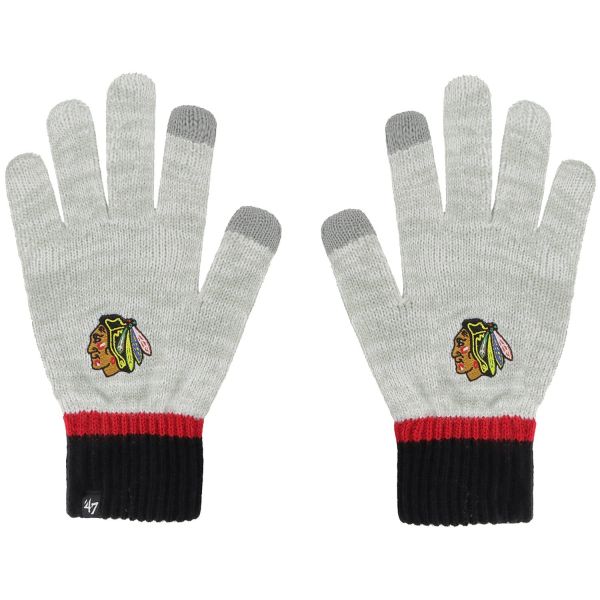 47 Brand Winter Handschuhe - DEEP ZONE Chicago Blackhawks