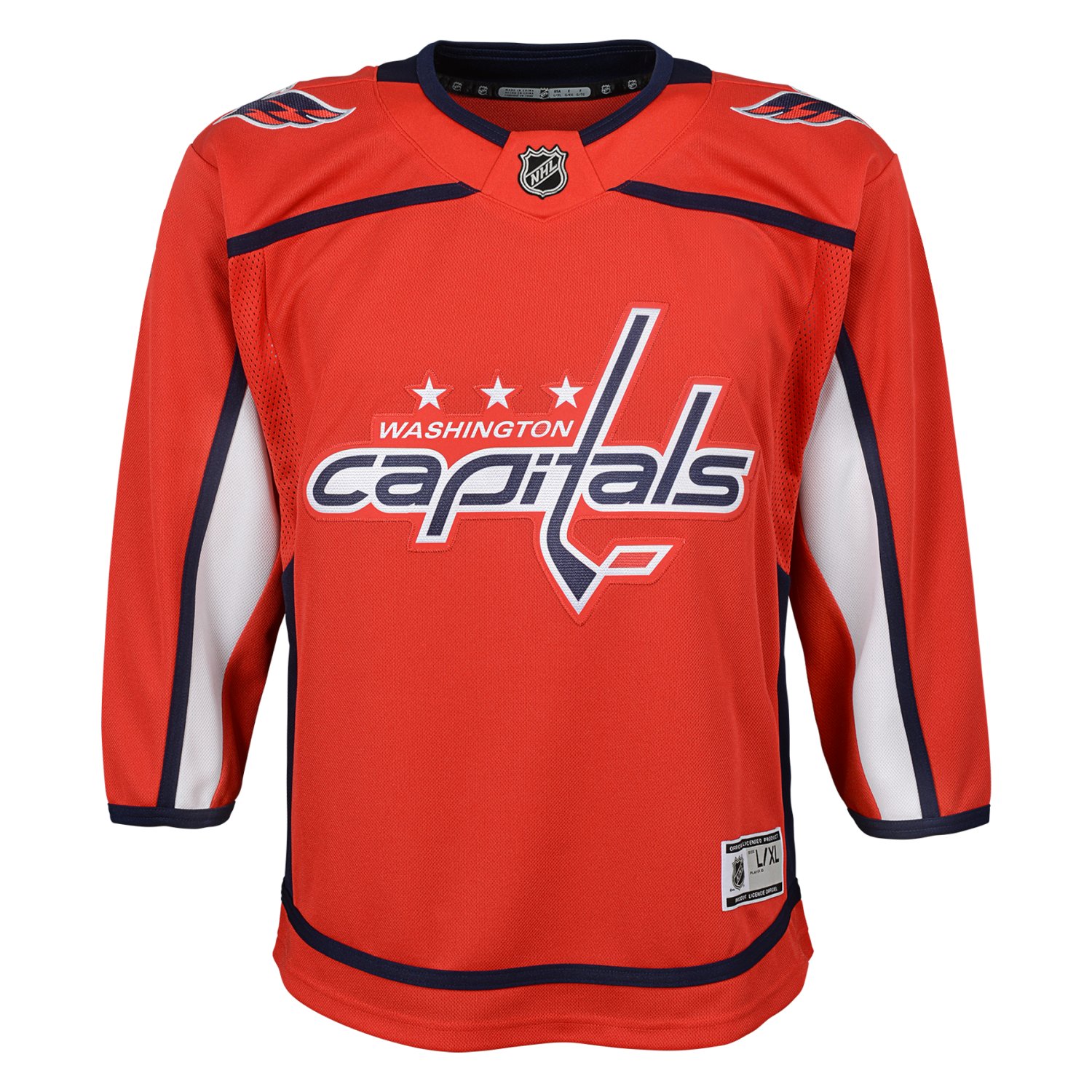 Washington Capitals Breakaway NHL Kids Mesh Jersey Kids Apparel