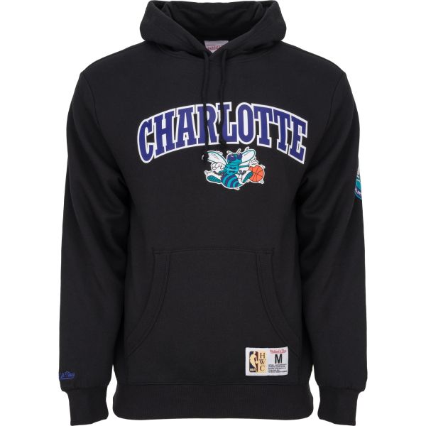 Mitchell & Ness Fleece Hoody - GAME TIME Charlotte Hornets