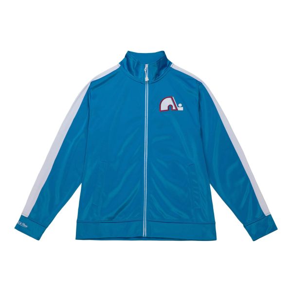 M&N Quebec Nordiques Flashback Flashback Track Jacket