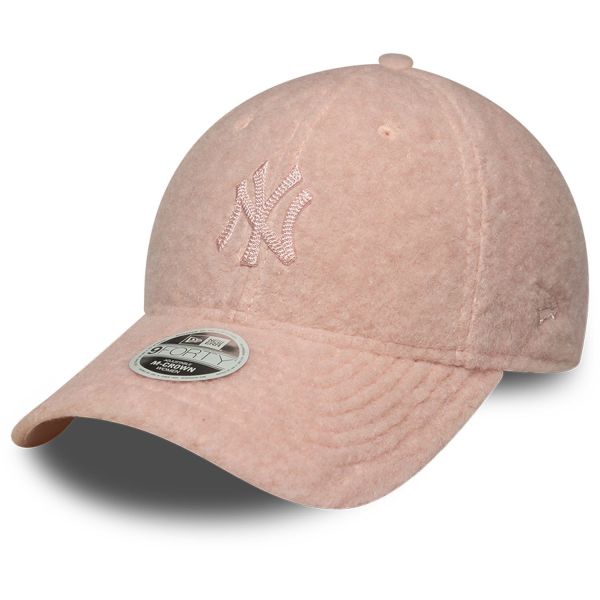 New Era 9Forty Women Sherpa Cap BBORG New York Yankees rose