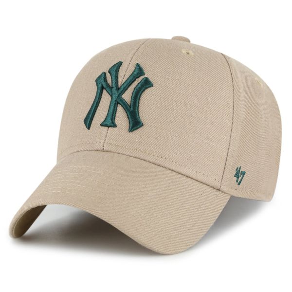 47 Brand Snapback Cap - MLB New York Yankees khaki beige