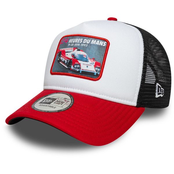 New Era A-Frame Mesh Trucker Cap 24 Heures du Mans rouge