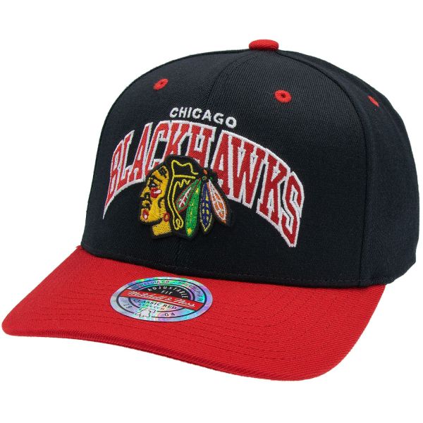 M&N Stretch Snapback Classic Red Cap - Chicago Blackhawks