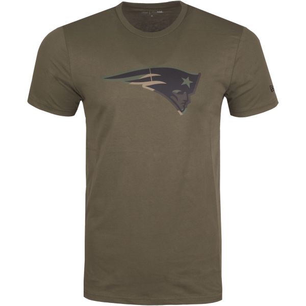 New Era Camo Shirt - NFL New England Patriots oliv