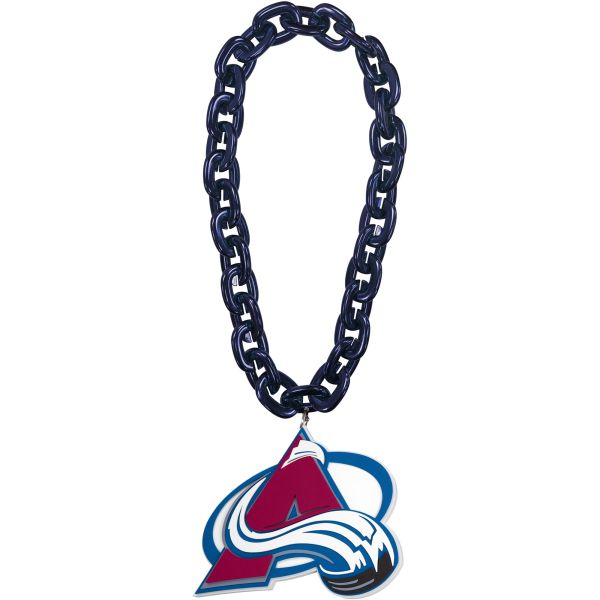 NHL Colorado Avalanche 3D FanFave XXL Fanchain Collier