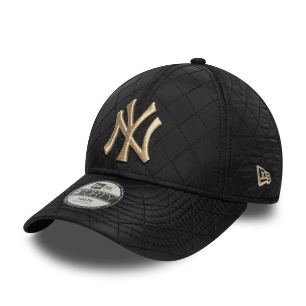 New Era 9Forty Kinder Cap - QUILTED New York Yankees schwarz