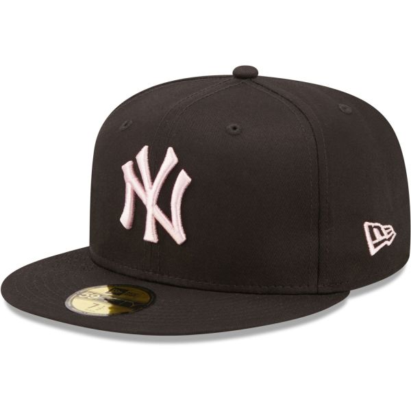 New Era 59Fifty Fitted Cap - New York Yankees schwarz / rosa