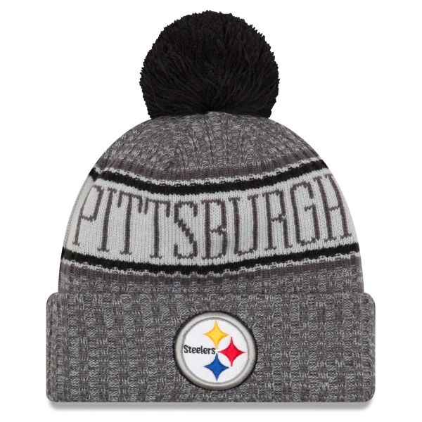 New Era NFL Sideline Graphite Chapeau - Pittsburgh Steelers