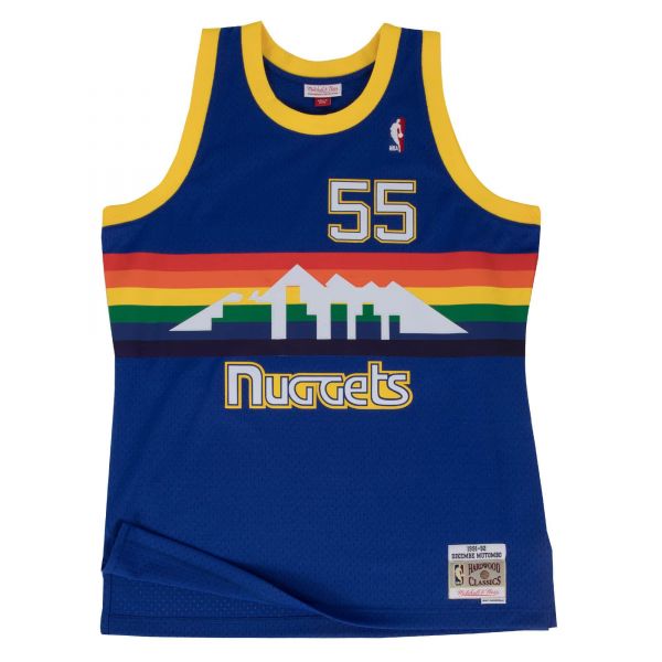 M&N Swingman Jersey Denver Nuggets 91-92 Dikembe Mutombo