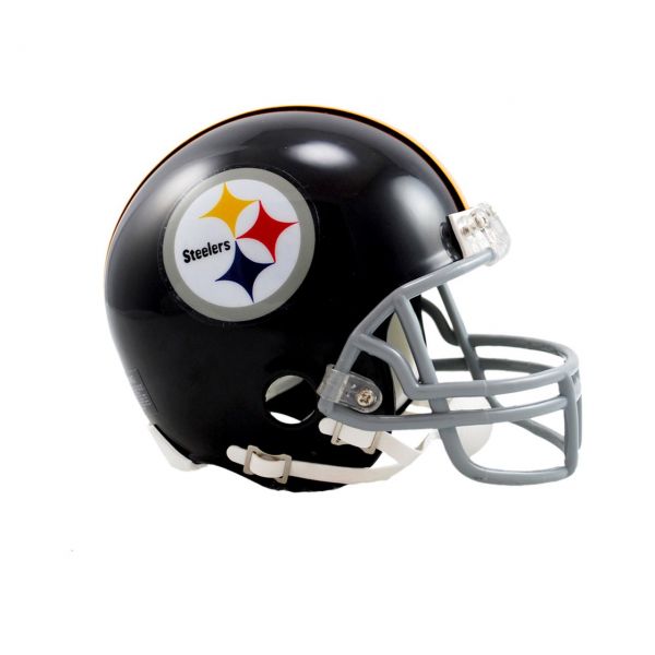 Riddell VSR4 Mini Football Helm - Pittsburgh Steelers 63-76