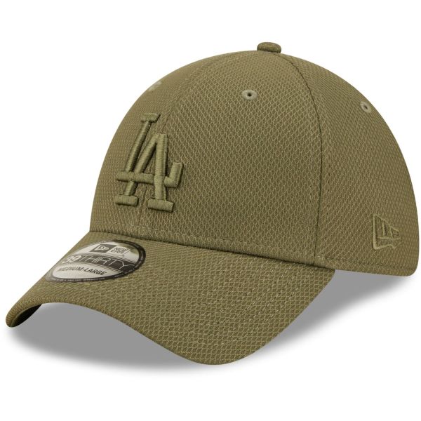 New Era 39Thirty Diamond Cap - Los Angeles Dodgers olive