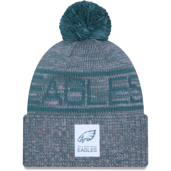 New Era Pompon Bonnet D'Hiver SIDELINE Philadelphia Eagles
