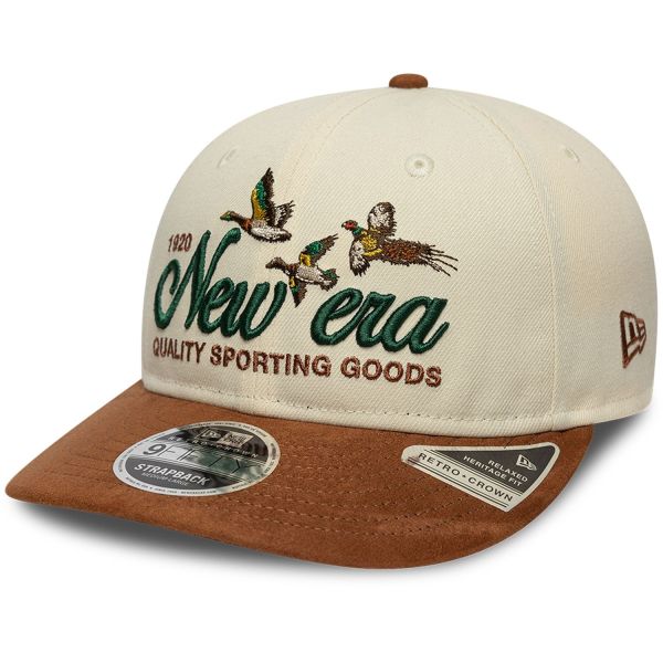 New Era 9Fifty Retro Crown Suede Cap - OUTDOOR beige