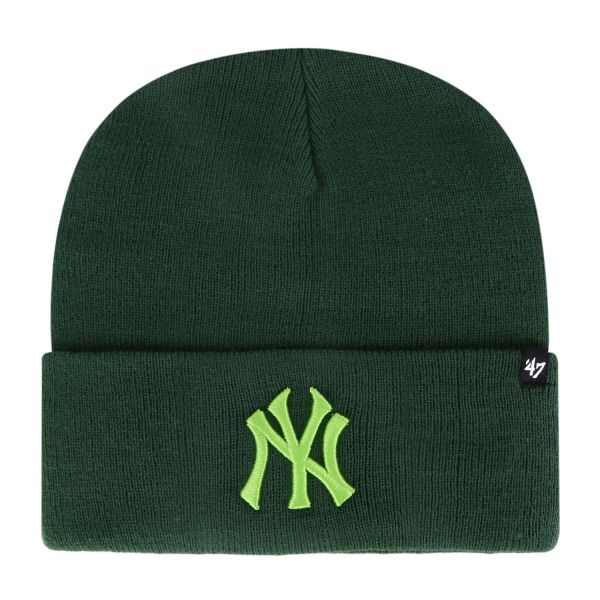 47 Brand Knit Beanie - HAYMAKER New York Yankees green