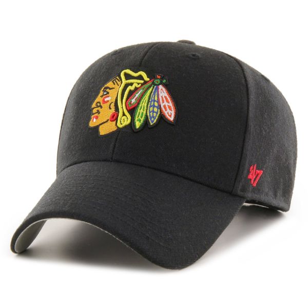 47 Brand Relaxed Fit Cap - NHL Chicago Blackhawks schwarz