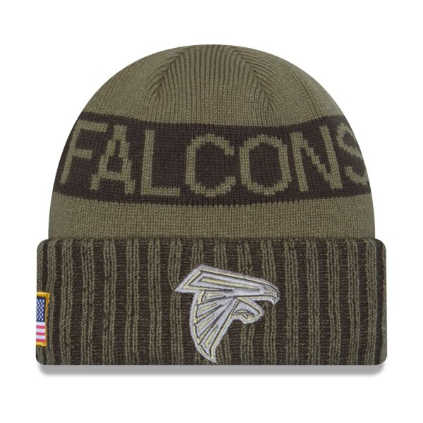 New Era Knit Beanie - SALUTE TO SERVICE Atlanta Falcons