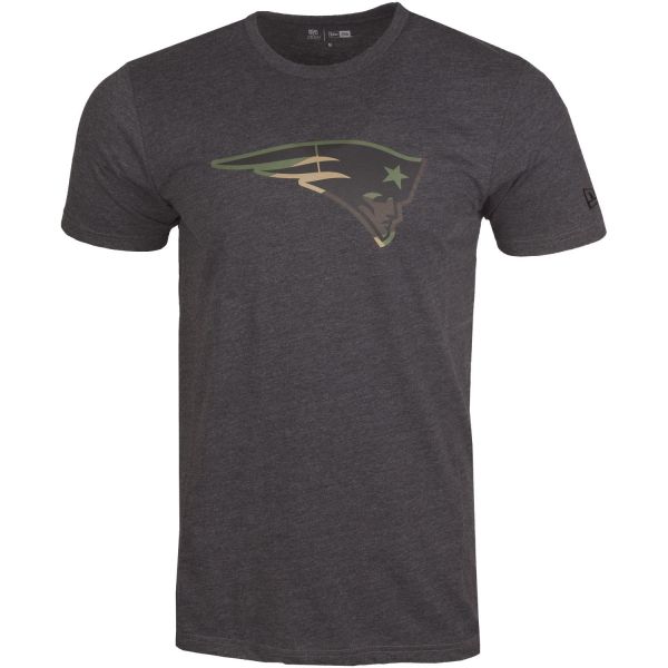 New Era Camo Shirt - NFL New England Patriots charcoal