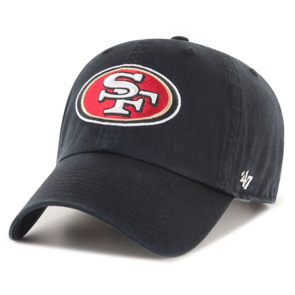 47 Brand Relaxed Cap CLEAN UP San Francisco 49ers black