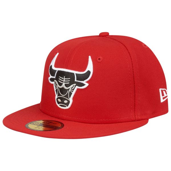 New Era 59Fifty Fitted Cap - NBA Chicago Bulls red