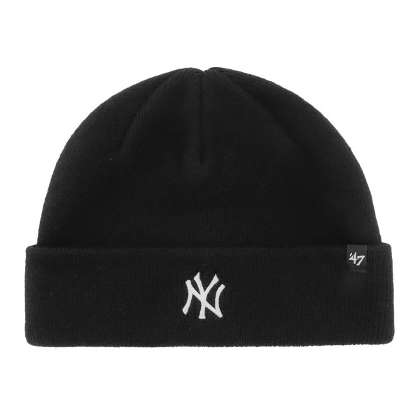 47 Brand Fisherman Cuff Beanie - New York Yankees schwarz