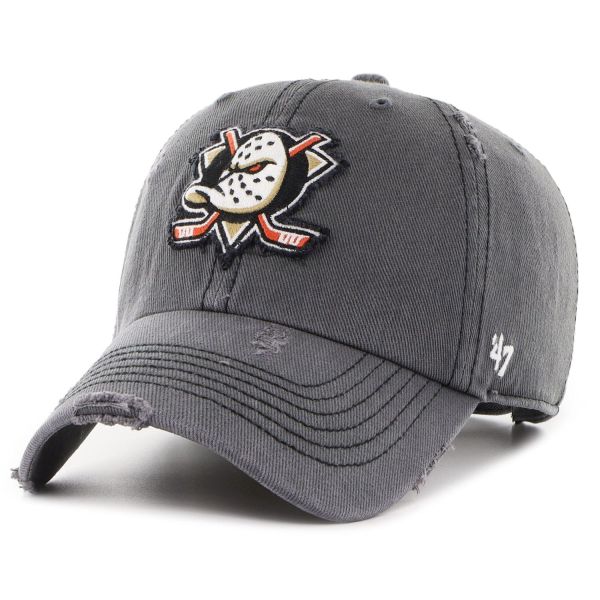 47 Brand Distressed Cap - CLEAN UP Anaheim Ducks coal