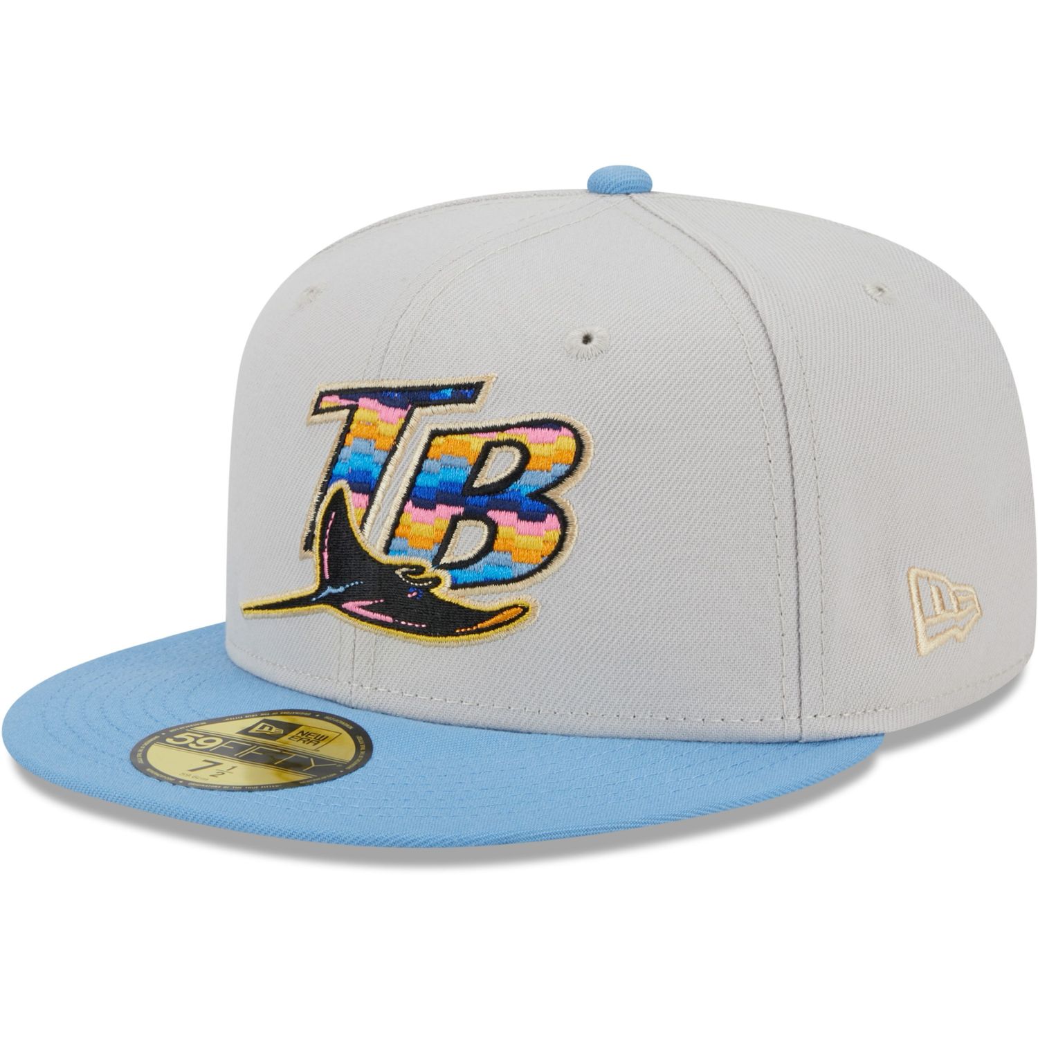 New Era 59Fifty Fitted Cap BEACHFRONT Tampa Bay Rays Fitted Caps