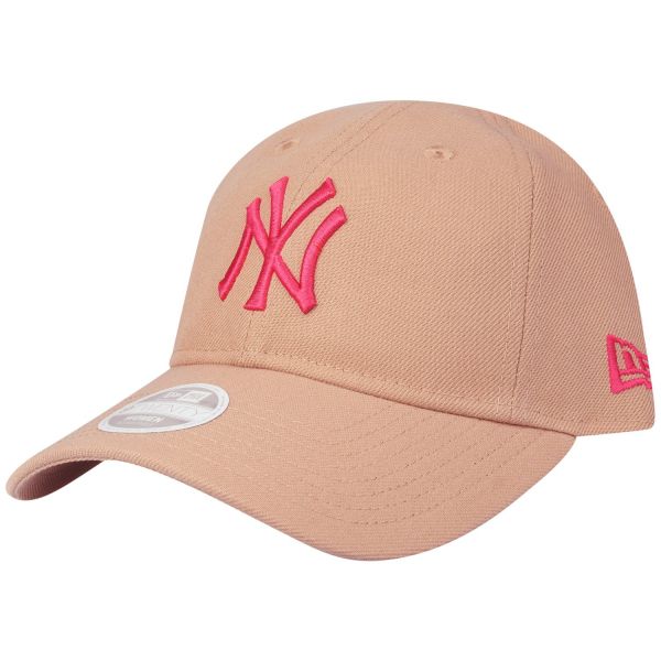 New Era 9Twenty Damen Cap New York Yankees camel beige pink
