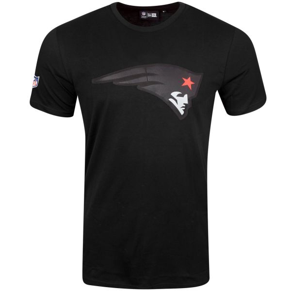 New Era NFL Shirt - ELEMENTS New England Patriots schwarz