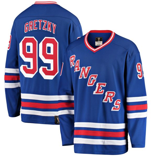 New York Rangers Retro Breakaway NHL Jersey #99 Gretzky