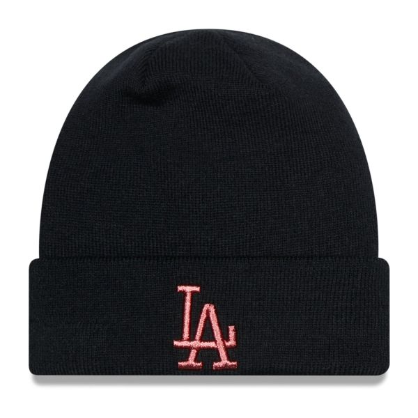 New Era Femme Bonnet d'hiver - METALLIC Los Angeles Dodgers