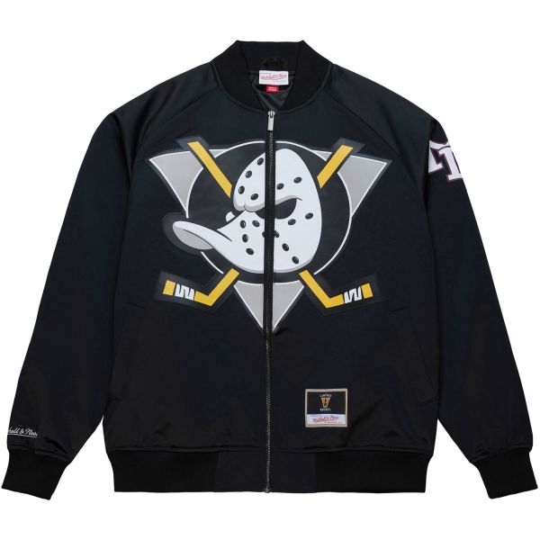 M&N Satin Bomber Veste - Anaheim Ducks Teemu Selänne
