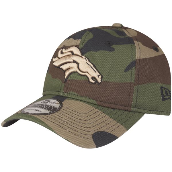 New Era 9Twenty Strapback Cap - Denver Broncos wood camo