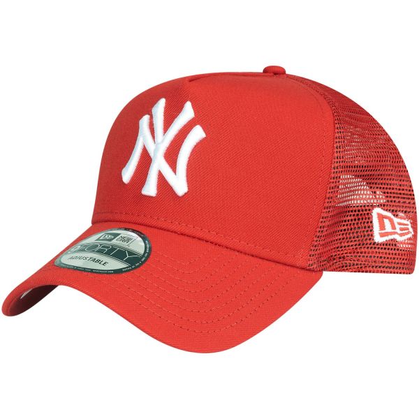 New Era 9Forty Snapback Trucker Cap - New York Yankees rouge