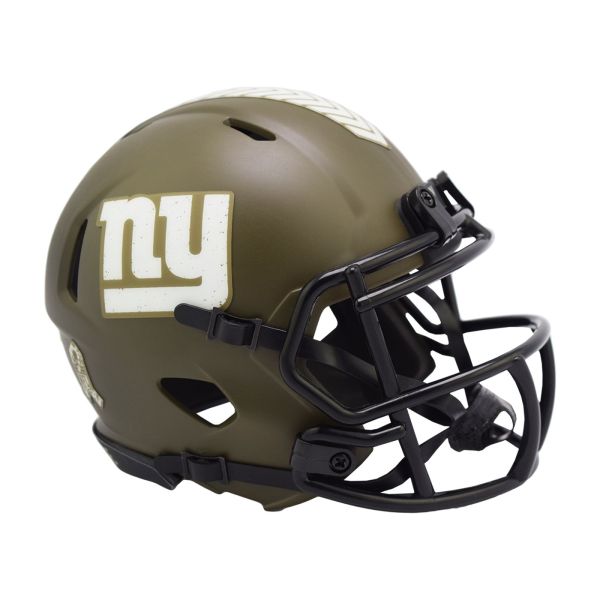 Riddell Speed Mini Football Helm SALUTE New York Giants