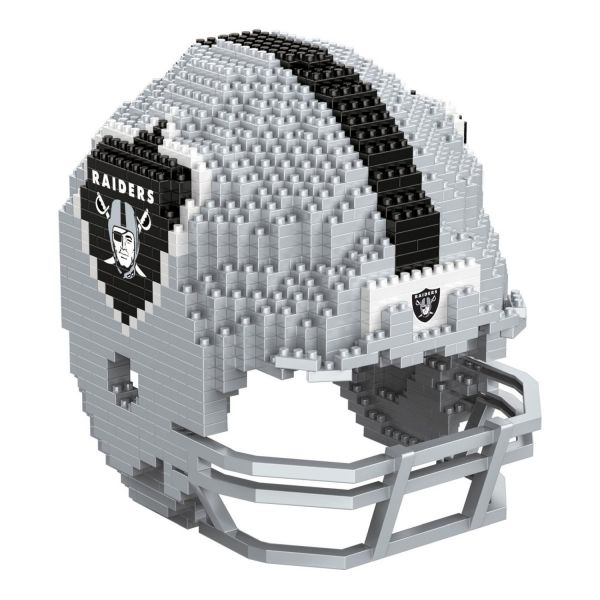 Las Vegas Raiders NFL 3D BRXLZ Mini Helmet Building Set