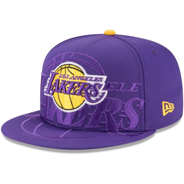 New Era 59Fifty Fitted Cap SPILL Los Angeles Lakers lila