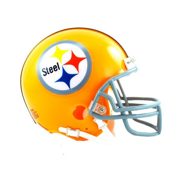 Riddell VSR4 Mini Football Helmet - Pittsburgh Steelers 1962