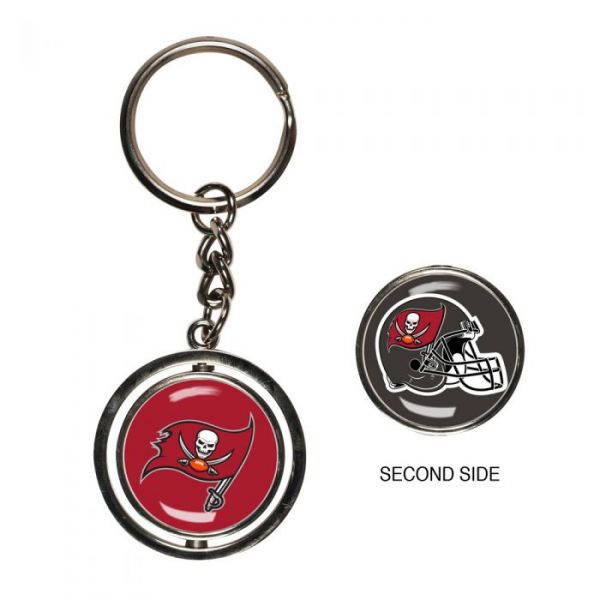 Wincraft SPINNER Key Ring Chain - NFL Tampa Bay Buccaneers