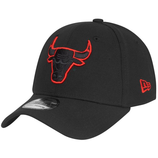 New Era 39Thirty Stretch Cap - OUTLINE Chicago Bulls